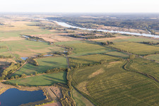 Amt Neuhaus im Bundesland Niedersachsen, Deutschland von oben
