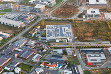 Rülzheim im Bundesland Rheinland-Pfalz, Deutschland aus der Vogelperspektive