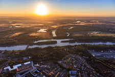 Rußheimer Altrhein-Elisabethenwört in Germersheim im Bundesland Rheinland-Pfalz, Deutschland