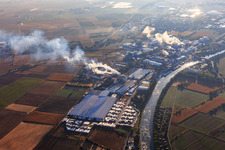 Luftbild von ICL Germany Ladenburg / BK Giulini GmbH im Bundesland Baden-Württemberg, Deutschland