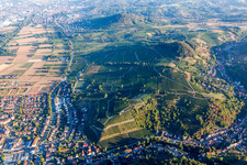 Heppenheim im Bundesland Hessen, Deutschland aus der Drohnenperspektive