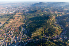 Heppenheim im Bundesland Hessen, Deutschland von einer Drohne aus