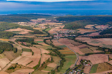 Tal der Rauen Ebrach im Ortsteil Prölsdorf in Rauhenebrach im Bundesland Bayern, Deutschland