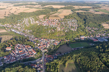 Adelsheim im Bundesland Baden-Württemberg, Deutschland aus der Vogelperspektive