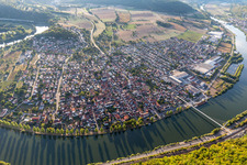 Haßmersheim am Neckar im Bundesland Baden-Württemberg, Deutschland
