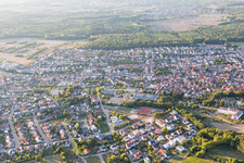 Luftaufnahme von Östringen im Bundesland Baden-Württemberg, Deutschland