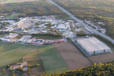 Forst, Industriegebiet im Bundesland Baden-Württemberg, Deutschland