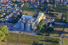 Getreidemühle Cornexo GmbH in Freimersheim im Bundesland Rheinland-Pfalz, Deutschland von oben