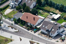 Bahnhofstr in Winden im Bundesland Rheinland-Pfalz, Deutschland aus der Luft