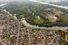 Dammstr, im Ortsteil Plittersdorf in Rastatt im Bundesland Baden-Württemberg, Deutschland