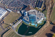 Luftaufnahme von Thermen & Badewelt Sinsheim im Bundesland Baden-Württemberg, Deutschland