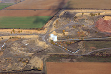 Steinbruch Hardheim-Schweinberg der Schotterwerke Hohenlohe-Bauland GmbH & Co. KG im Bundesland Baden-Württemberg, Deutschland