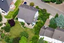 Klingbachstr in Steinweiler im Bundesland Rheinland-Pfalz, Deutschland aus der Luft