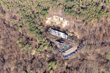 Waldgaststätte Pfalzblick in Ruppertsberg im Bundesland Rheinland-Pfalz, Deutschland