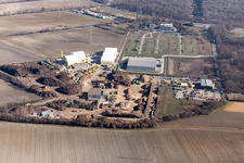 Pfalzwerke Umspannwerk in Mutterstadt im Bundesland Rheinland-Pfalz, Deutschland
