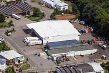 Industriegebiet Am Gäswald Spedition Iberia in Herxheim bei Landau im Bundesland Rheinland-Pfalz, Deutschland