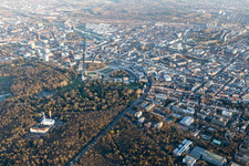 Willy Brandt Allee, Zirkel im Ortsteil Innenstadt-West in Karlsruhe im Bundesland Baden-Württemberg, Deutschland