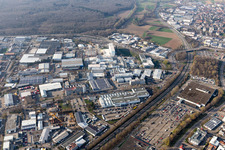 Industriegebiet Brühl in Freiburg im Breisgau im Bundesland Baden-Württemberg, Deutschland