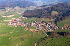 Luftaufnahme von Heuweiler im Bundesland Baden-Württemberg, Deutschland