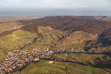 Luftbild von Kiechlinsbergen in Endingen am Kaiserstuhl im Bundesland Baden-Württemberg, Deutschland