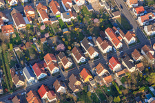 Luftbild von Waldstraße x Südendstr in Kandel im Bundesland Rheinland-Pfalz, Deutschland