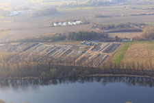 Renaturing am ehemaligen Tanklager in Jockgrim im Bundesland Rheinland-Pfalz, Deutschland