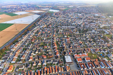 Daimlerring in Rülzheim im Bundesland Rheinland-Pfalz, Deutschland