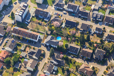 Albert-Schweitzer-Straße in Kandel im Bundesland Rheinland-Pfalz, Deutschland