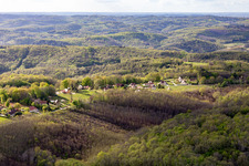 La Roque-Gageac im Bundesland Dordogne, Frankreich