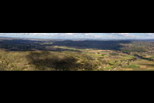 Panorama des Perigord in La Roque-Gageac im Bundesland Dordogne, Frankreich