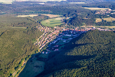 Luftbild von Immendingen im Bundesland Baden-Württemberg, Deutschland