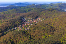 Luftbild von Dörrenbach aus Norden im Bundesland Rheinland-Pfalz, Deutschland