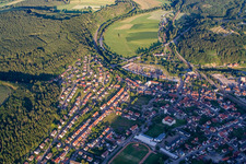 Luftaufnahme von Immendingen im Bundesland Baden-Württemberg, Deutschland