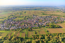 Arzheim von Norden in Landau in der Pfalz im Bundesland Rheinland-Pfalz, Deutschland