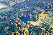 Uferbereiche am Seegebiet des Höwenegg in Immendingen im Ortsteil Mauenheim im Bundesland Baden-Württemberg, Deutschland