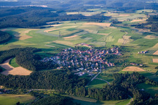 Dorf - Ansicht im Ortsteil Mauenheim in Immendingen im Bundesland Baden-Württemberg, Deutschland