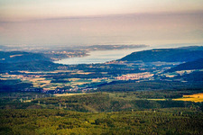 Blick zum Überlinger See aus Westen in Stockach im Bundesland Baden-Württemberg, Deutschland