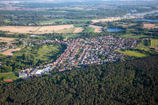 Berg von Norden im Bundesland Rheinland-Pfalz, Deutschland