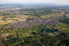 Luftbild von Au am Rhein im Bundesland Baden-Württemberg, Deutschland