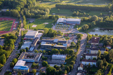 IGS mit abgerissenem Nordflügel in Kandel im Bundesland Rheinland-Pfalz, Deutschland