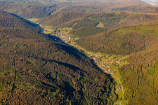 Nonnenmiß aus Nordosten in Bad Wildbad im Bundesland Baden-Württemberg, Deutschland
