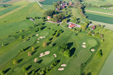 Gelände des Golfplatz des Golfclub Alpirsbach e.V. in Alpirsbach im Ortsteil Peterzell im Bundesland Baden-Württemberg, Deutschland