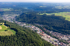 Industriegebiet Neckarstr in Oberndorf am Neckar im Bundesland Baden-Württemberg, Deutschland
