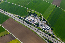 Luftbild von A81 Raststätte Neckarburg West in Dietingen im Bundesland Baden-Württemberg, Deutschland