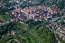 Altstadt in Rottweil im Bundesland Baden-Württemberg, Deutschland