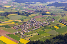 Luftbild von Ortsteil Irslingen in Dietingen im Bundesland Baden-Württemberg, Deutschland
