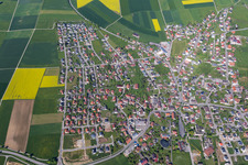 Dorfansicht in Bösingen im Bundesland Baden-Württemberg, Deutschland