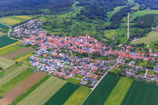 Binsdorf von Südwesten in Geislingen im Bundesland Baden-Württemberg, Deutschland