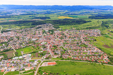 Stadtübersicht von Norden in Geislingen im Bundesland Baden-Württemberg, Deutschland