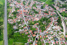 Luftbild von Ortsteil Engstlatt in Balingen im Bundesland Baden-Württemberg, Deutschland